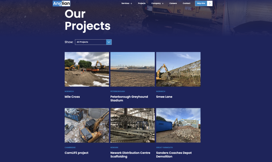 Construction blog anglian case studies
