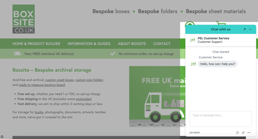 boxsite livechat