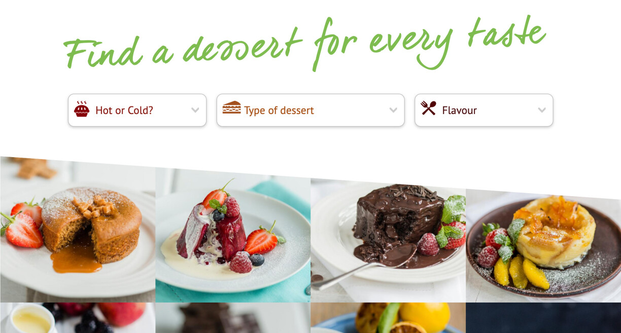 dessert finder