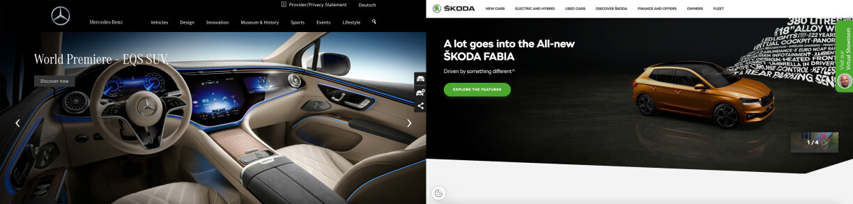 merc vs skoda