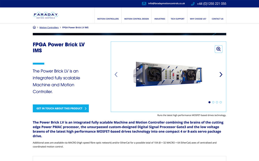 faraday product details