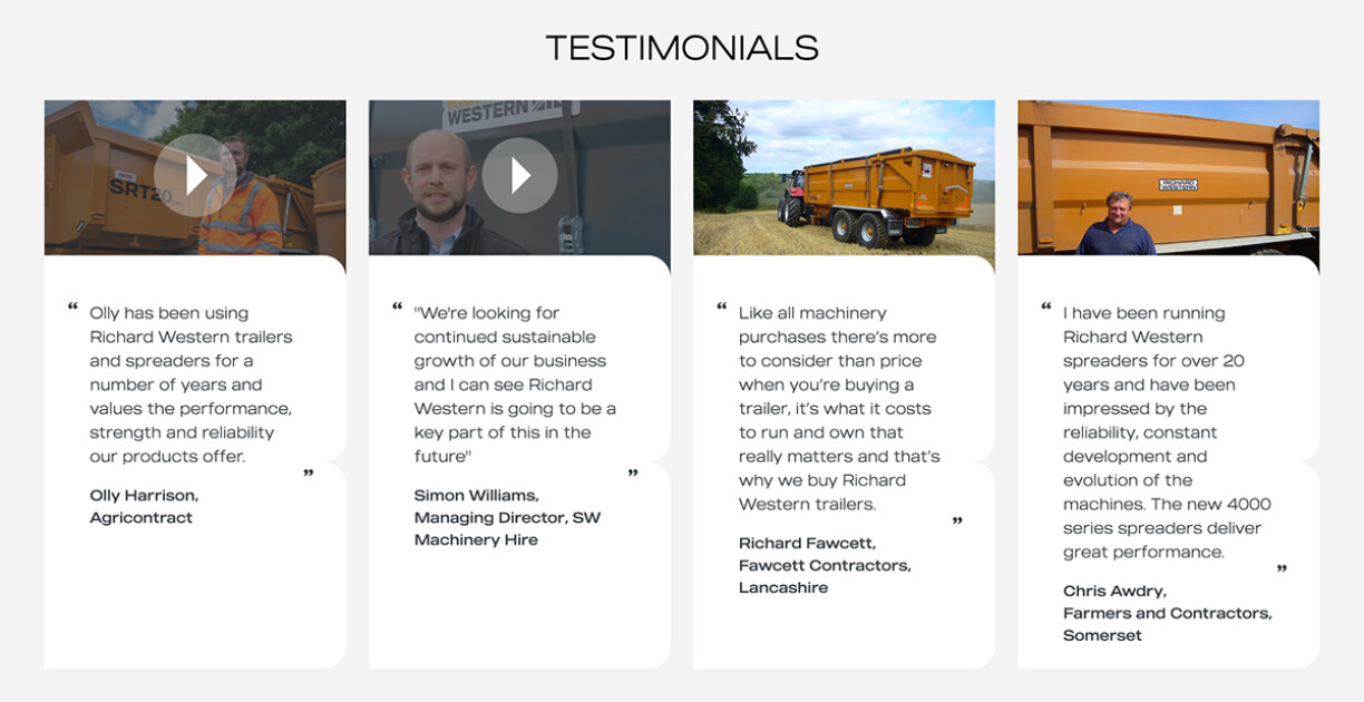 rw testimonials